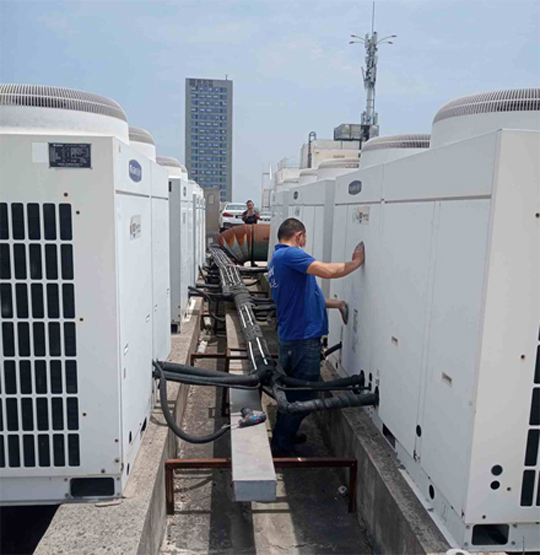 盘锦中央空调制热和不制冷系统维修方法